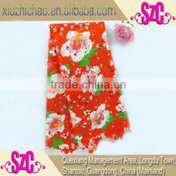 LXE013 Factory Direct Selling High Quality Artistic Design African Swiss Voile Lace