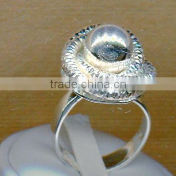 SILVER SIZEABLE RING