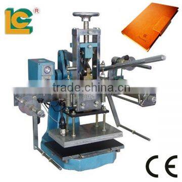 manual small printing heat press letter press stamping machines for leather