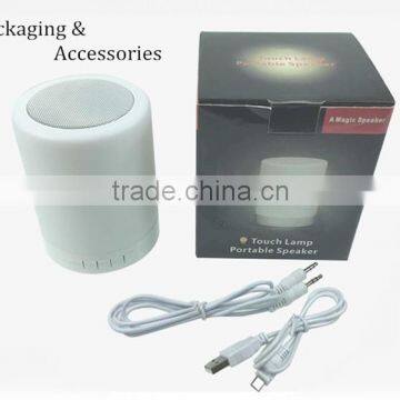 Hand Free Built-in Battery Speakerphone Smart Led Light Bulb Smart Lamp Speaker photo-3