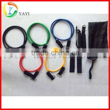Best Heavy Duty Anti-Snap 11 PCS Resistance Band Set Quality Choice photo-2