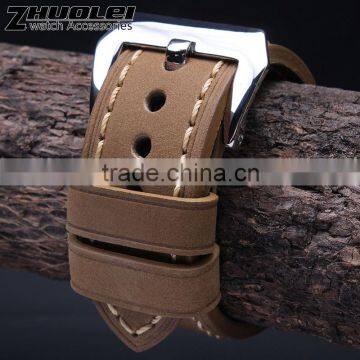 Newest Bracelet Cool Handmade Leather Watch Band Fashion Belt 20|22|24|26mm Wholesale 3PCS photo-4