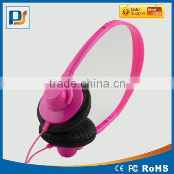 Cheapest pink color stylish Stereo headphone Factory price high quality