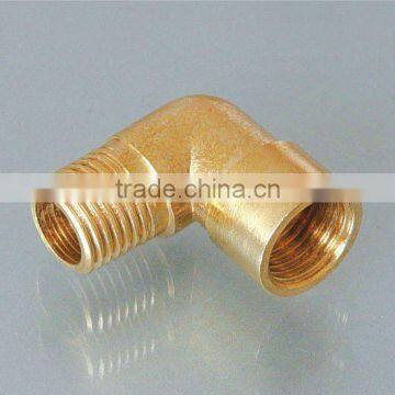 brass female&male elbow