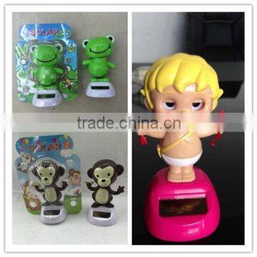 promotional solar dancing toys for car decorations