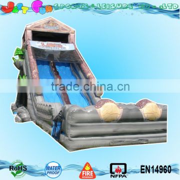 Giant inflatable double lane slide for adult