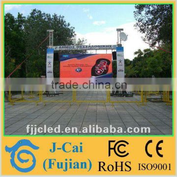 colorful P20 full color outdoor truck mobile advertising led display