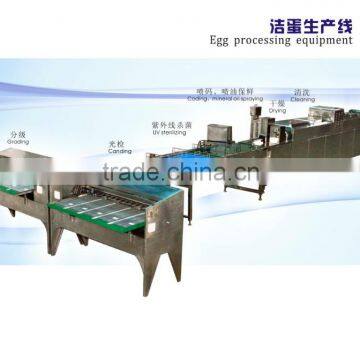 egg cleaning grading machine