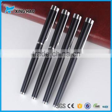 Slim top quality cheap metal roller ball pen luxury mark pen