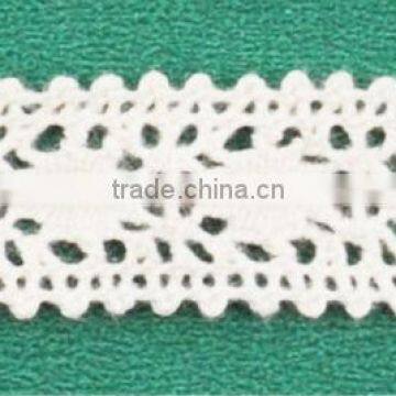 eyelet cotton lace embroidery fabric,knitted cotton lace fabric,100 cotton polish lace