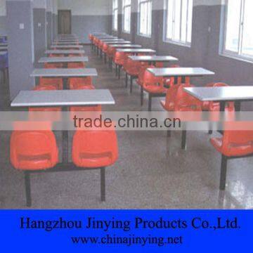 indoor trade city canteen rest areas desk&chairs JY-8308