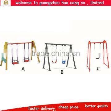 Lower price playground kids swing Adult playground equipment swing