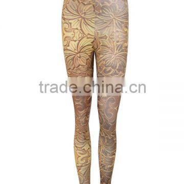 2014 Professional Wholesale Seamless fashion Printed Leggings