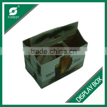 HIGH QUALITY KRAFT PAPER DISPLAY CONTAINERS CUSTOM PRINT PAPER PACKING BOX WITH HANDLE