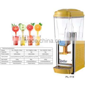 Easy-cleaning commercial drink dispenser