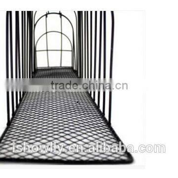 Black Iron Wire Dedicated Transport Bath Pets Cat Safe Gird Separation Cage photo-5