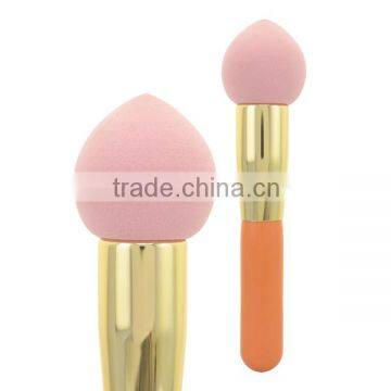 New beauty flawless latex free makeup blender sponge puff,sponge brush,foundation puff, pink                        
                                                Quality Choice