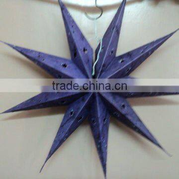 paper star lanterns new batik