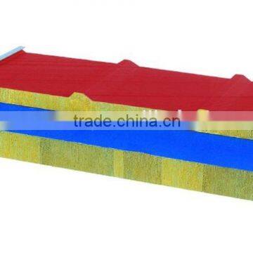 Rock Wool Sandwich Panel Insulated Metal Faced for Roof Board photo-3