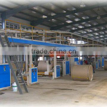 WJ100-1800- 5-ply paperboard production line