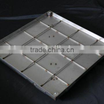 Stainless Stee Manhole Cover Recessed Cover Hot Sale -B4 Size 300*300--1000*1000mm
