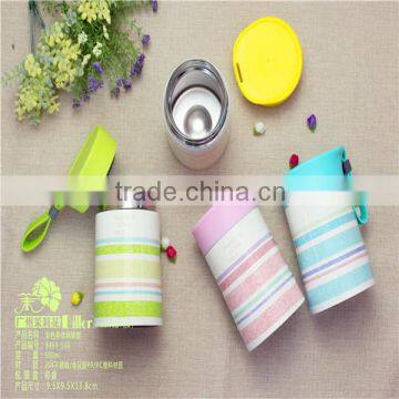 Hot Sales Plastic Thermos Food Jar Stainless Steel Vacuum Flask