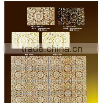 2014 new style classic Water proof PU wall plaques home &interior decoration building material