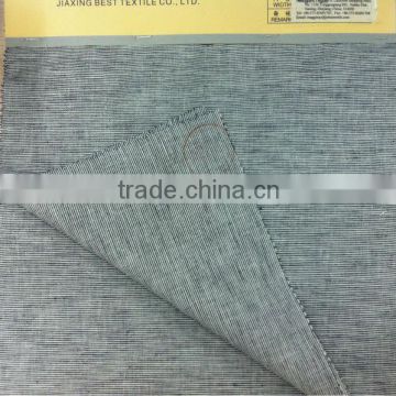 55% Linen 45%Cotton Yarn Dyed Fabric For Garment, Dress , Home textile