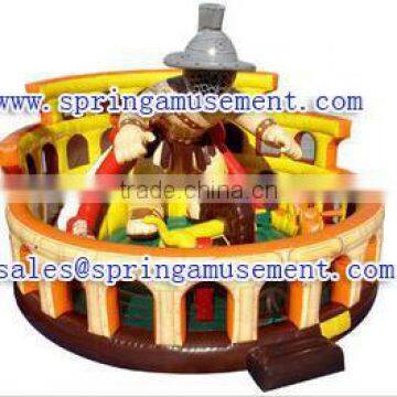 Top design Inflatable obstacle course castle SP-OC018