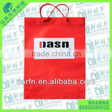 2016 Cheap paper gift bag for high quality