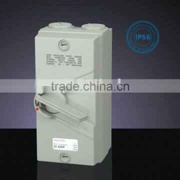 IP56 waterproof isolate switch