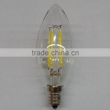 Full Glass Dimmable E14 E12 4w Led Filament Bulb photo-2