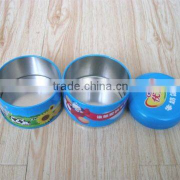 3 Layers Milk Power Tin Baby Milk Power Metal Tin Box photo-3