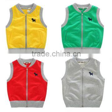 Wholesale Fashion Kids Boys Clothing Cotton Children Vest Of Shopping Clothes