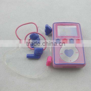 YL402OEM Fashion Earplug Mini MP3 Toy,kids Toy Mp3,plastic Mp3 Player Toy
