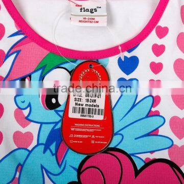 (G6131) 2015 Baby Clothes my Little Pony Kids Tshirts Fashion Tshirts Designs Children Clothes Summer Tees photo-3