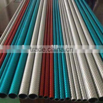 High quality large diameter fiberglass tube carbon fiber pipe manufacturer