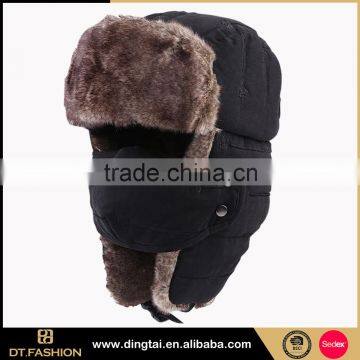 Unisex polyester Winter Earflap Trapper Hat china wholesale