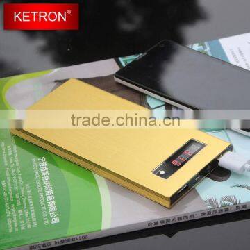 Luxury Gold Universal Laptop Power Bank 8000mAh