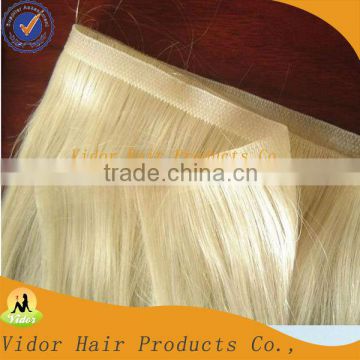 Chinese Factory Supply Wholesale Top Quality Skin Weft Hair