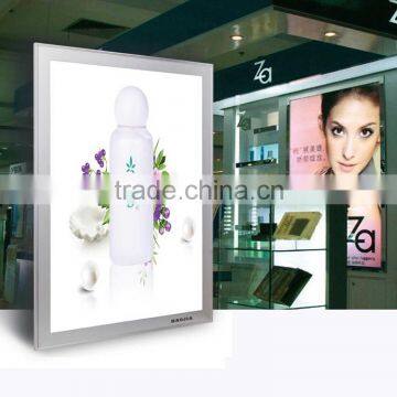 Wholesale Advertising LED aluminum snap open a1 poster frame