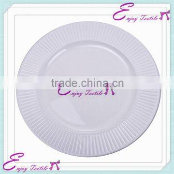 YHP#330 plastic charger banquet events party wedding wholesale decor plates