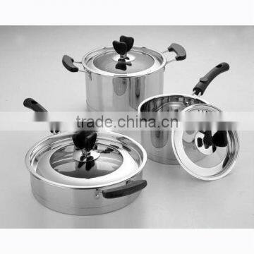 stainless steel stock pots set