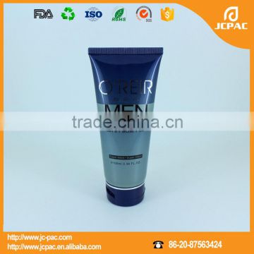 100ml cosmetic facial cleansing tube, pe tube for man