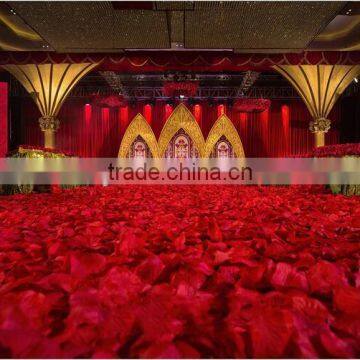 Decoration Holiday Colourful Polyester Rose Petals photo-5