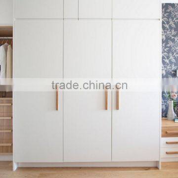 High-quality Bedroom Wooden Clothes Wardrobe With 3-4 White High Gloss Doors Quality Choice photo-2