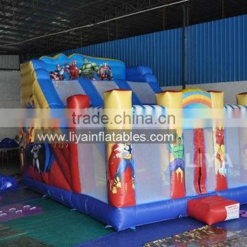 Happy fun inflatable slides for little kids