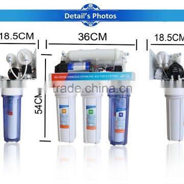 5 Stage Underground Reverse Osmosis Water Life Purification Filter System photo-3
