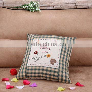 Personality Cartoon Embroidered Cushion Cover Sofa Chair Head Pillow photo-4