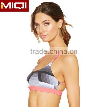 The Fitness Sports Bra For Women In sexy design in sublimation pattern